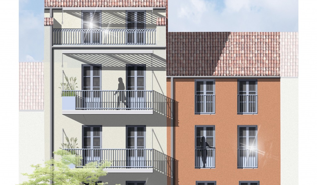 Façade arrière